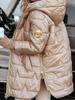 Winter New Zip-Up Hooded Cotton Jacket with Three Zippers