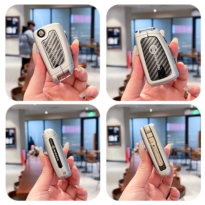 Compatible with Dongfeng Nissan 14th Gen Classic Sylphy & 21st Gen Bluebird Car Key Cover