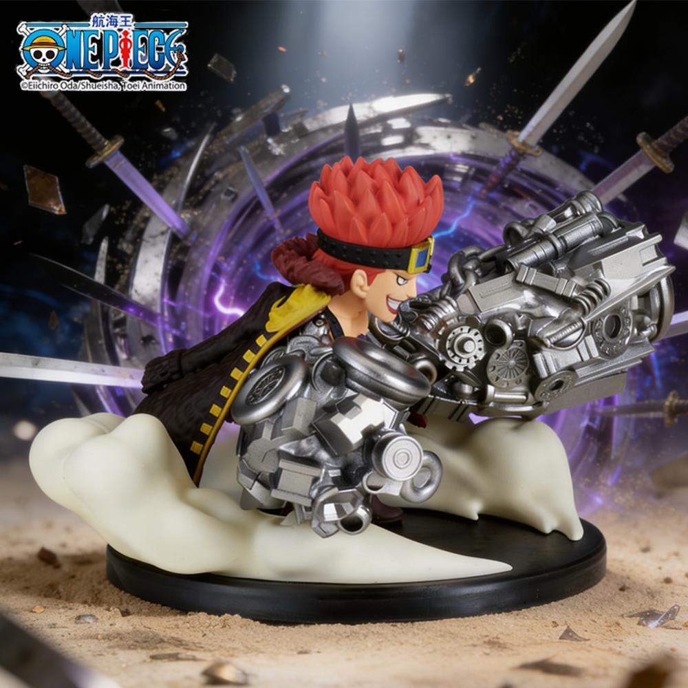 1pc Official One Piece Eustass Kid Decoration Best Gift for Anime Fans Gaming Room Desk Setup Anime Desk Collectible