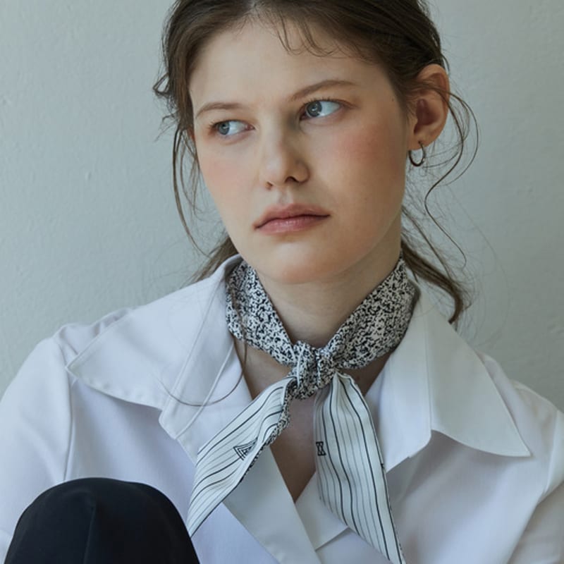 ANA MAISON 2025 Relic Twilly Silk Scarf [PMT-1423]