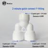 Three-Way Cardless Quick Connector RO Water Purifier for Household Use with 2, 3, and 4-Point PE Pipe Fittings