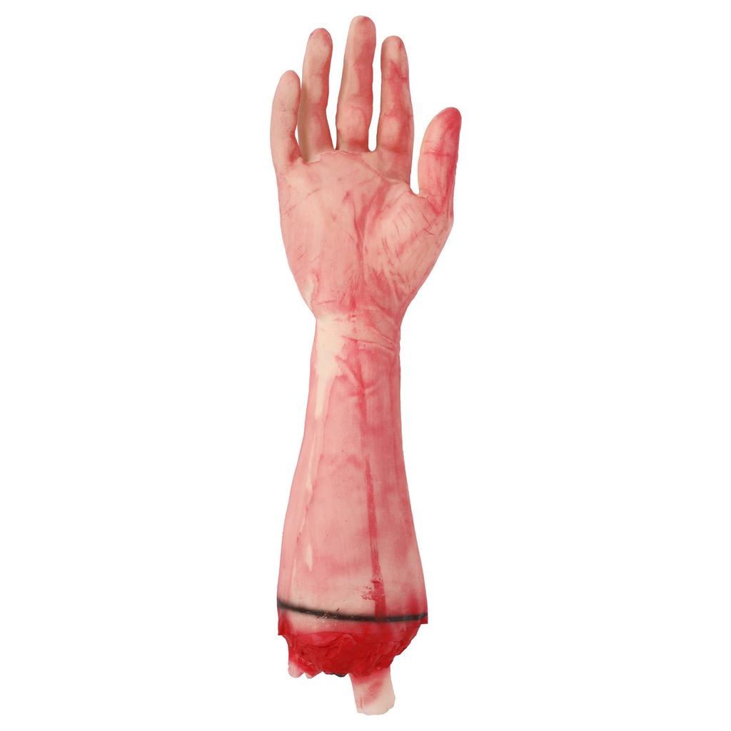 Horror Props Haunted House Bar Escape Room Decorations Prank Heart Fake Hand Fake Blood Hand Severed Hand