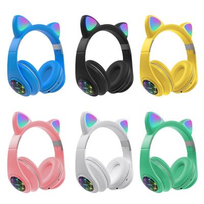 Bezdrátová sluchátka Cat Ears All-inclusive sluchátka Yucheng Horse Karon Color