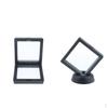 2 Pcs Jewelry Coin 3D Display Cases Clear Plastic X7cm