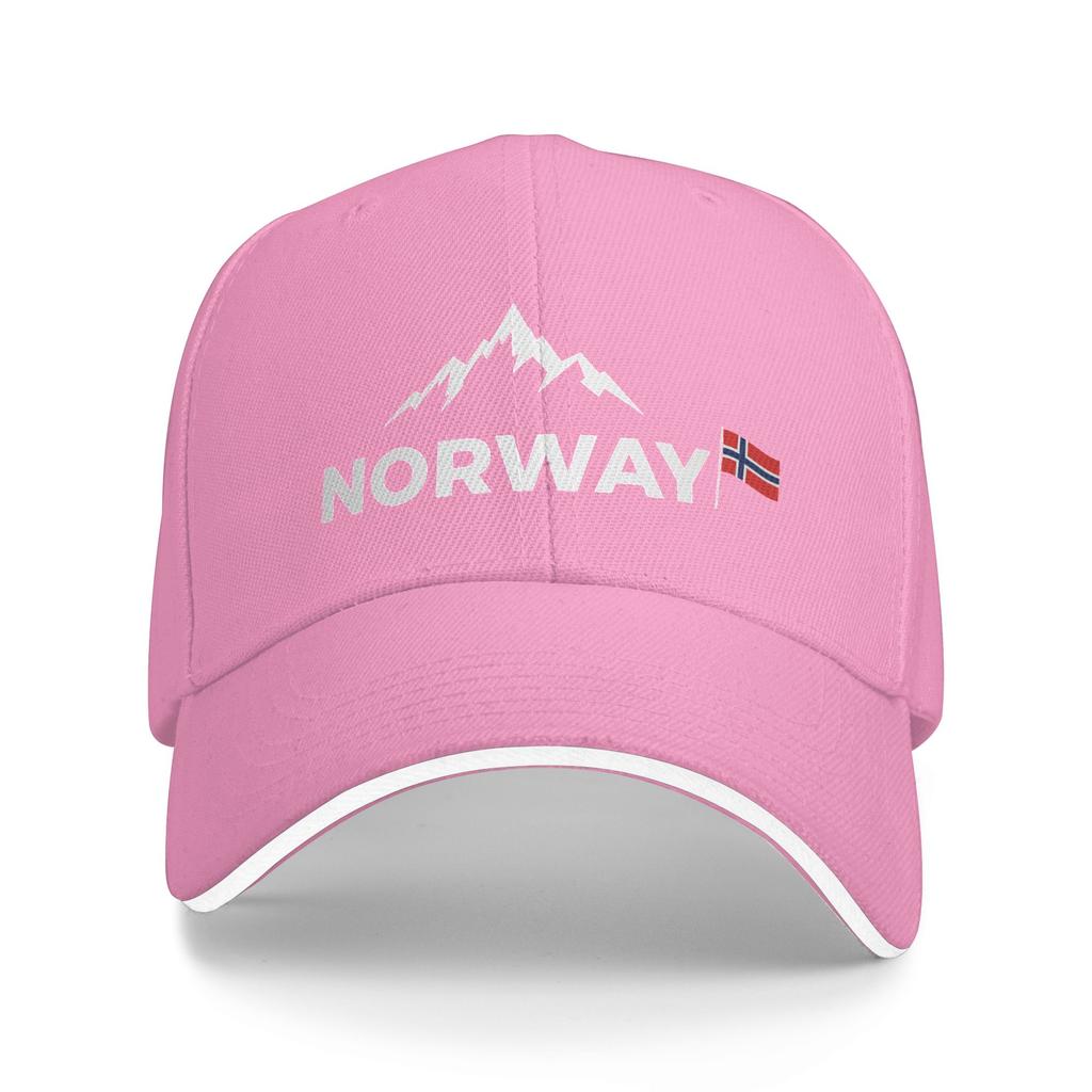 Jarní ležérní baseballová čepice Norsko Lov Kempování Trucker čepice Pro Unisex Dospělé Dropshipping Klasická Snapback čepice