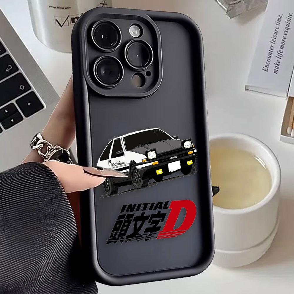 I-Initial D AE86 Tail Light Vehicle Phone Case For iphone Apple 17 AIR 16 16E 11 12 13 14 15 XR Plus Pro Max Silicone Case Cover