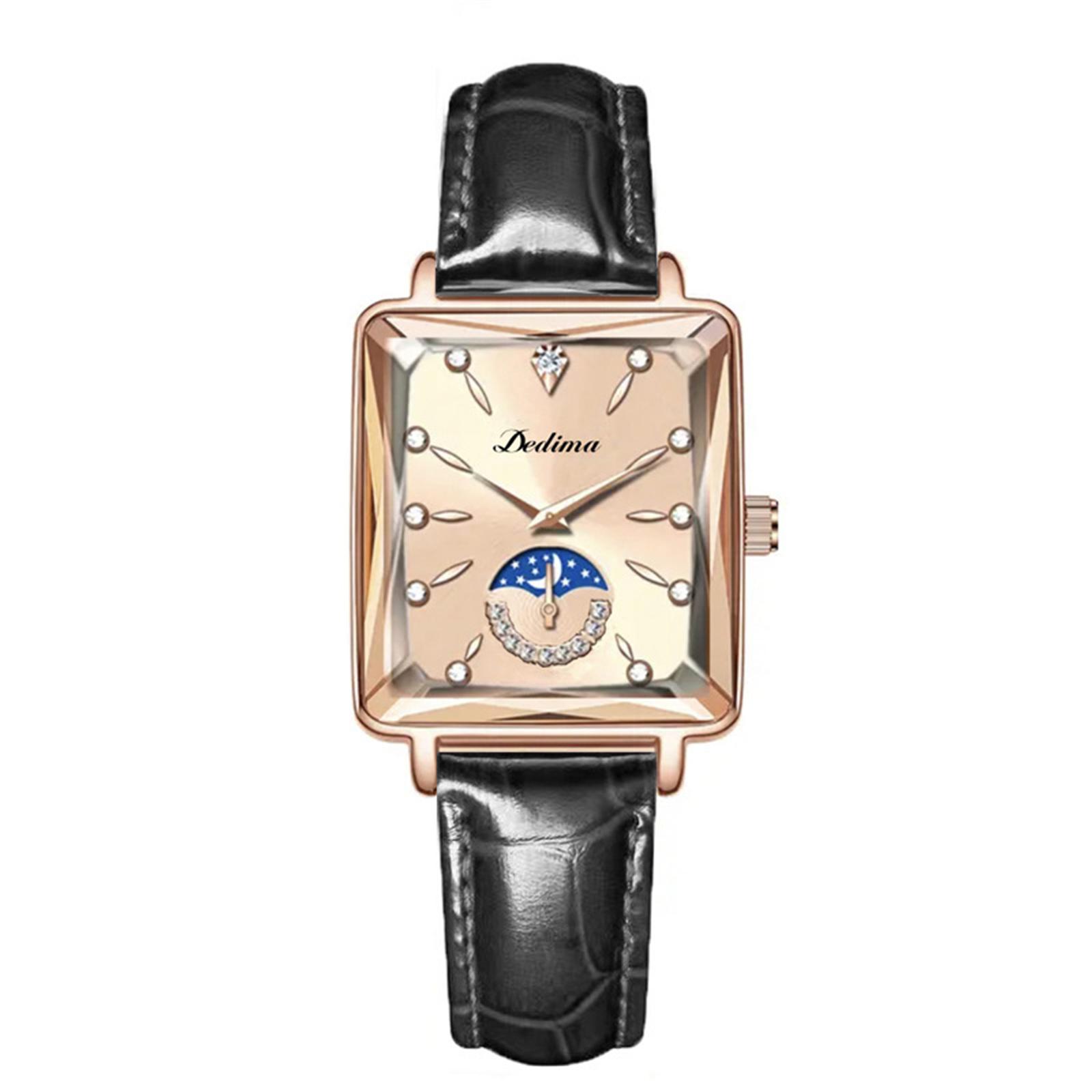 

Женские модные кожаные часы One Size