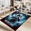 Wednesday Addams Musical Mystery Carpet For Playroom Bedroom Living Room Sofa Home Decorkids Game Area Rug Nonslip Floor Mat