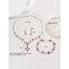 Fashion european and american bridal suit, full diamond stylish necklace, bracelet, earrings, casualsuit, dress accessories