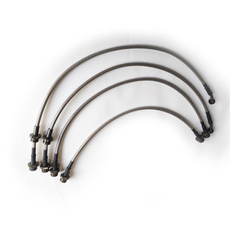 Car Extend Brake Hose For 2019-2025 Suzuki Jimny Jb74W JB64 Lengthened Brake Steel Hose 2-3 Inches Offroad Suspension Lift Kit