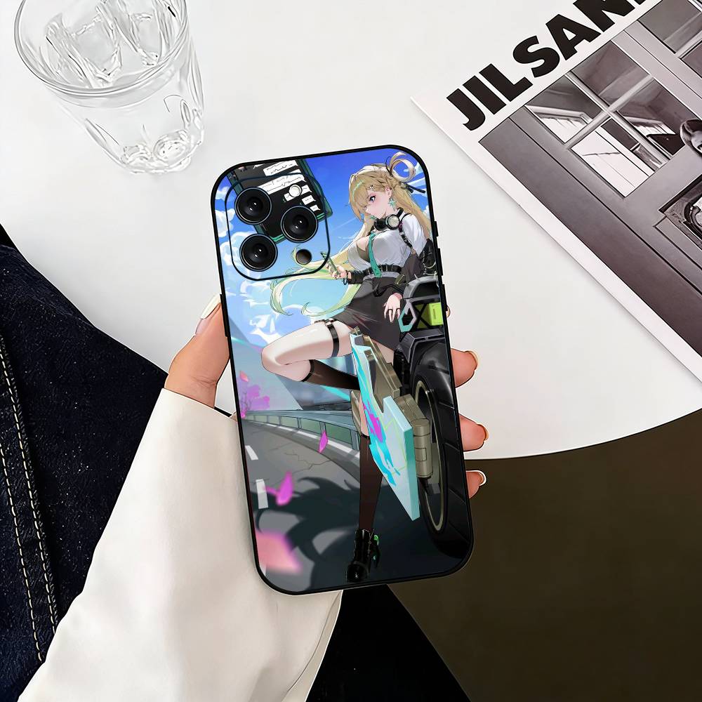 L-Lynae W-Wuthering Waves  Phone Case Silicone Soft For IPhone 17 16 15 14 13 12 11 X XR Plus Pro Max Plus