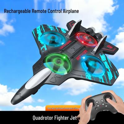 Specialty Light Fighter Remote Control Foam Airplane - Durable, Fixed Altitude, Hovering Toy for Kids