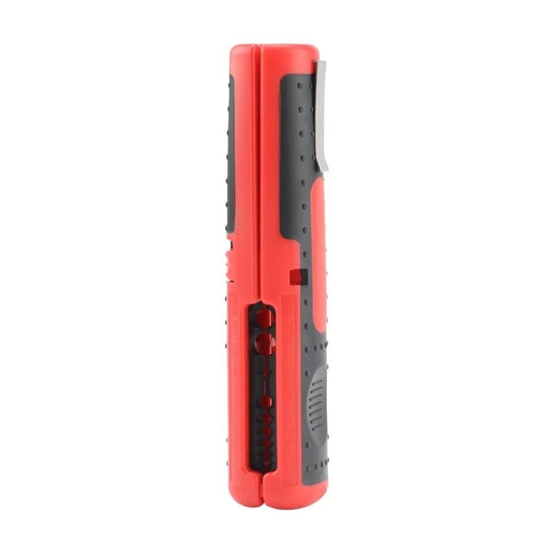 Multifunctional Cable Wire Stripper Cutter Pliers Hand Tool Hardware Tool Portable Anti-skid Handle Strip Pen Clip