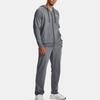 Under Armour Rival Fleece Joggers With Solid Color, Warm, Straight-Leg Men Bottoms Gray 1379868-012