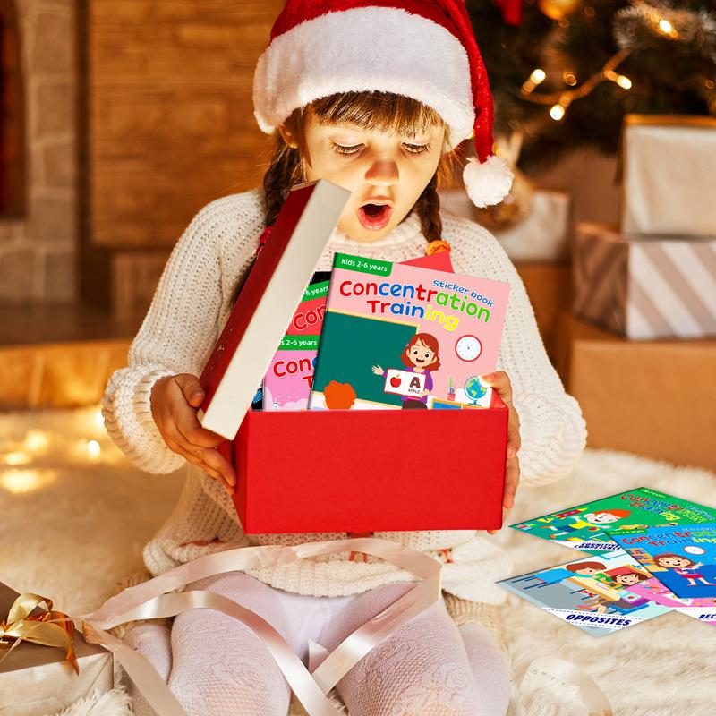 Premium-Quality Baby Play Sets Superior-Grade Sticker Superior-Grade Book Premium-Quality Multiple Scenarios Top-Grade Cartoon Self-Assembly