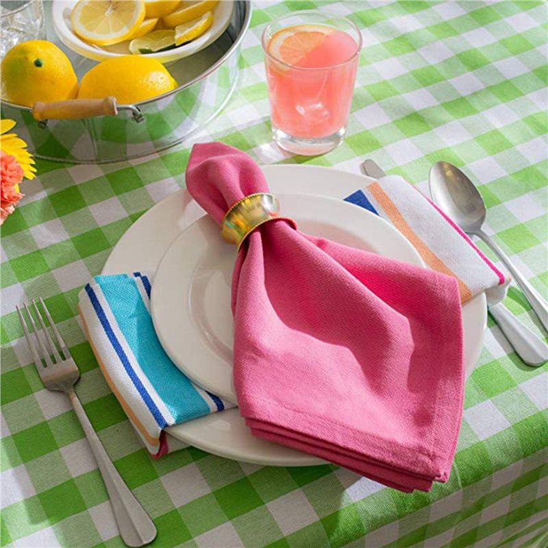 J1UL1N 18 Pcs Napkin Rings Set Dining Table Setting Bridal Napkins Rings Glossy Napkin Holder Adornment