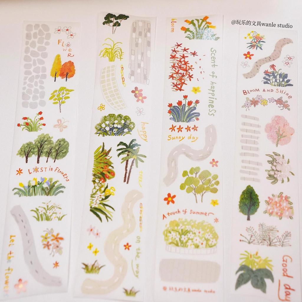1pcs/1lot Decorative Adhesive Tapes Playful stationery Scrapbooking DIY Paper Japanese Stickers