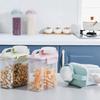 Thoughtful Dry Food Storage Container Easy Access Cereal Storage Container For Kitchen Food Grade PP