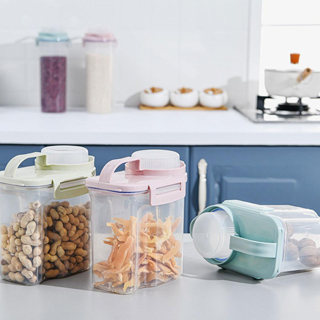Thoughtful Dry Food Storage Container Easy Access Cereal Storage Container For Kitchen Food Grade PP