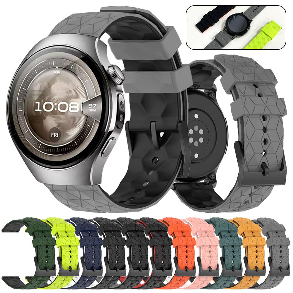 Silikonowy pasek sportowy 20 mm 22 mm do HUAWEI WATCH 5 46 mm 4 Pro GT 5 Pro GT5 4 3 2 Runner Ultimate Band do Garmin Venu 3 Bransoleta