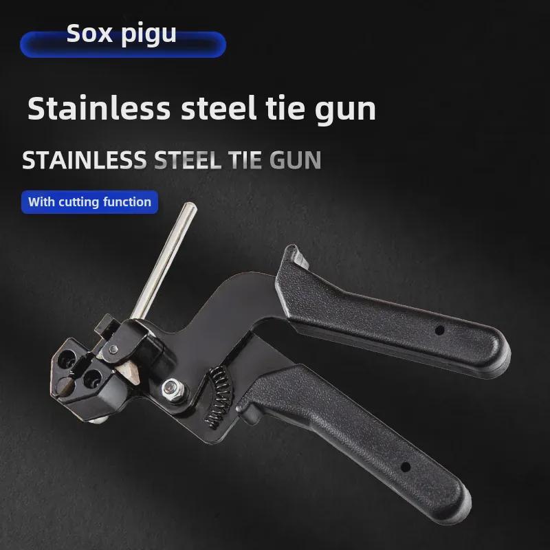 Stainless Steel Cable Tie Pliers: Self-Locking Fastener & Marine Cable Cutting Tool