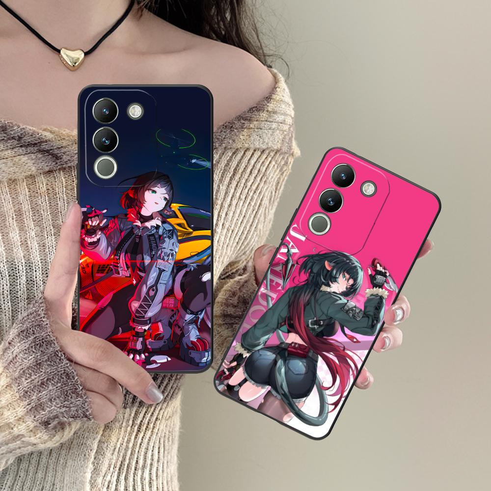 Zenless Zone Zero Jane Doe Phone Case for VIVO V60 V50 V40 V30 V29 V27 V25 V23 Pro Lite 5G Colorful Printing Cover Pretty Luxury