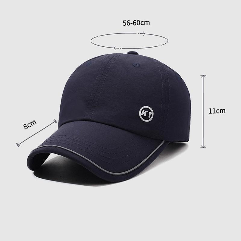 Summer Letter Outdoor Sunscreen Baseball Cap Men Summer Thin Cap Breathable Quick-Drying Sun Hat