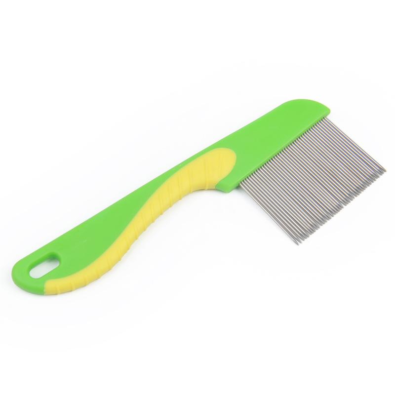 Long-toothed Seahorse Flea Comb Dog Massage Hair Comb Cat Dog Pet Comb Flea Comb