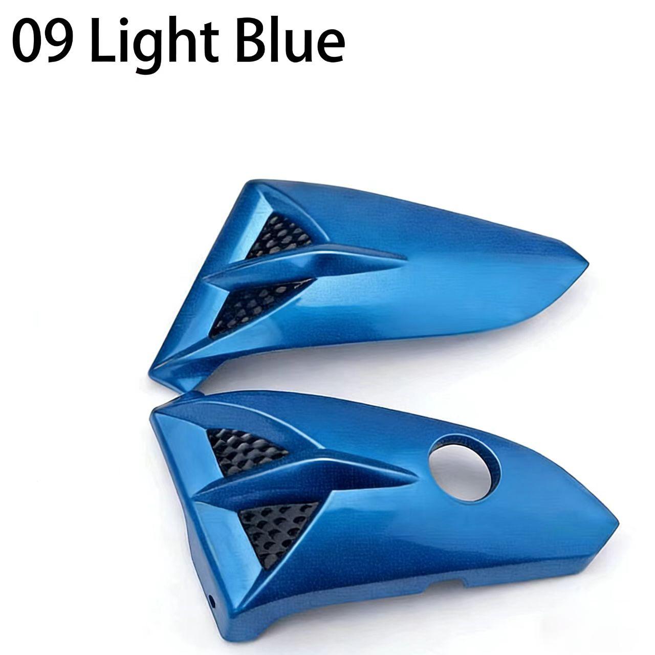 

Motorcycle Plastic Side Cover Frame Side Panel Fuel Tank Protection Cover Kit Suitable for Yamaha Ybr125 Ybr125G Suitable for Jianshe Jym125 Js125 світло-синій колір