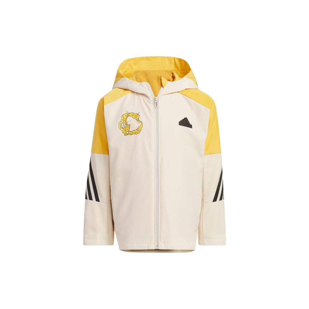 New Adidas Jackets & Coats Sportswear Urban Outdoor Sunlight Yellow Kids' IQ1333