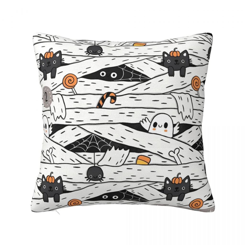 Pillow Case Pumpkin Fall Soft Pillow Cover Funny Cushion Cover Pattern Pillowcases For Wedding Party Home Decor