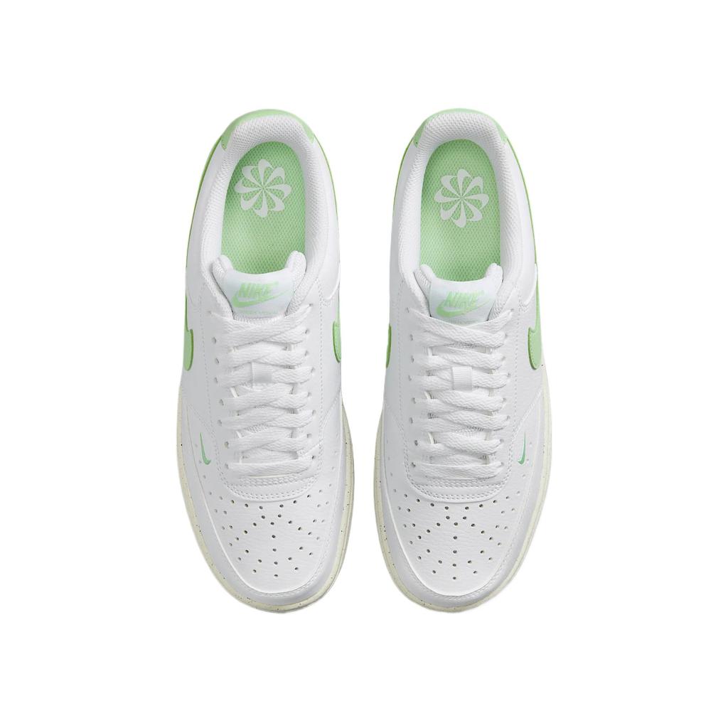Nike Court Vision Low top Skateboard Shoes Women's Light Green  FV9952-104