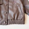 Korean-Style Girls' Leather Jacket - Spring/Autumn Fashionable Casual Coat BQB015