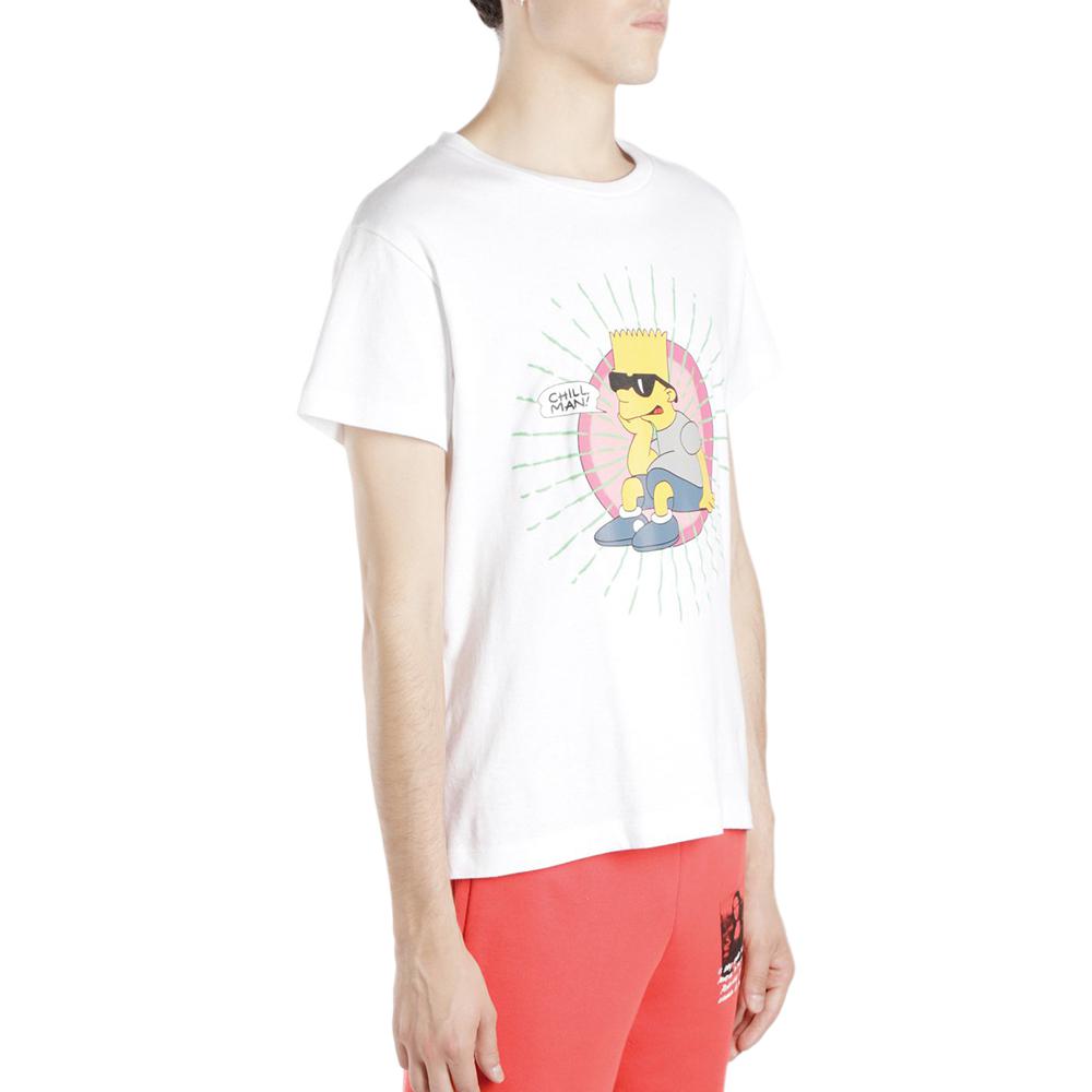 OFF WHITE Bart Brillen T-shirt OMAA036S191850030188
