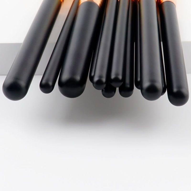 Pinselstrich der Schönheit - Set mit 12: Make-up Pinsel