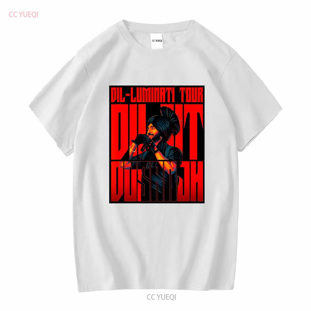 Diljit Goat Vibe Punjabi Singer Dosanjh T Shirt Vintage Washed Versatile Fashion Graphic Stretched Breathable Homme