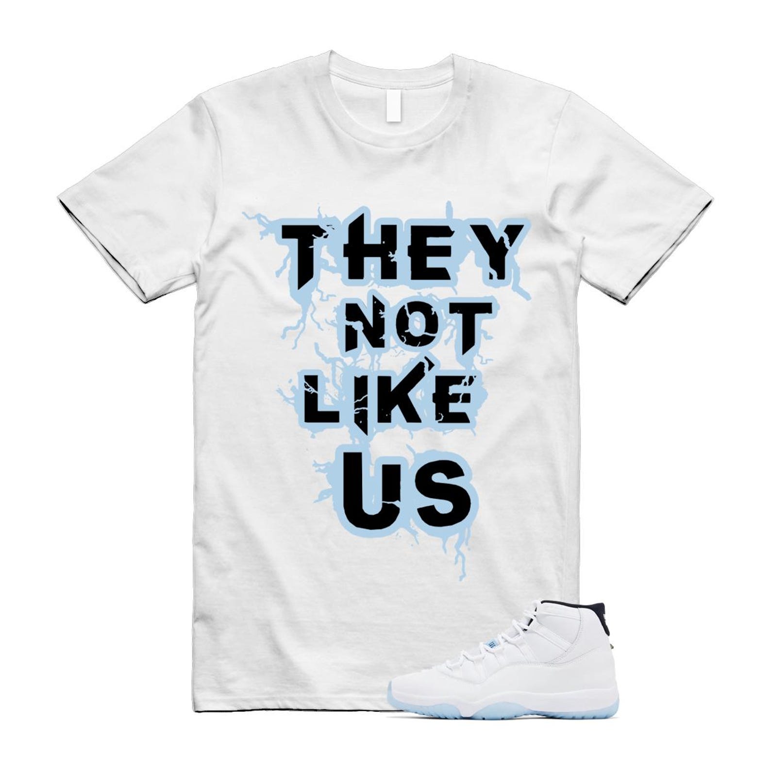 11 Legend Blue White Black 2024 T Shirt Match US 3XL