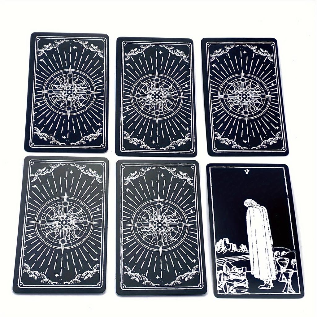 Black Original Tarot Cards, Board Game, Thanksgiving Day/Christmas Gift