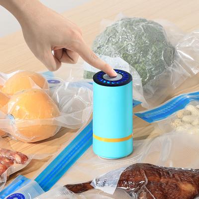 Handheld Air Pump Portable Gadgets Practical Handheld Vacuum Sealer Pump USB Rechargeable for Home Kitchen Travel Picnic