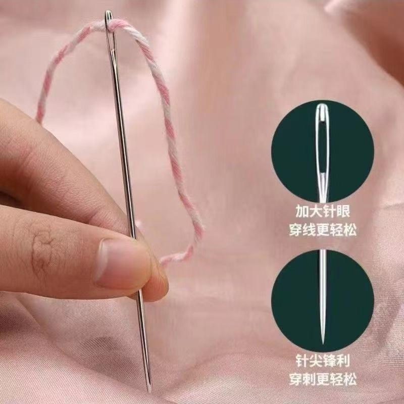 Sewing Kit, 36-piece Set, Needle Sewing Knife, Steel Needle, Big Eye Needle, Thread Removal Knife, Top Needle, Needle Threading Tool