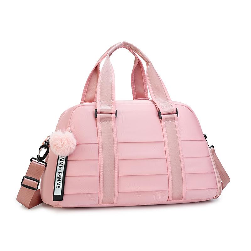 Damen Crossbody-Tasche mit großer Kapazität, einfarbig, für Reisen und Sportfitness