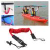 Elastic Paddle Leash Kayak Canoe Safety Fishing Rod Rowing Boats Coiled Lanyard Cord Tie Rope