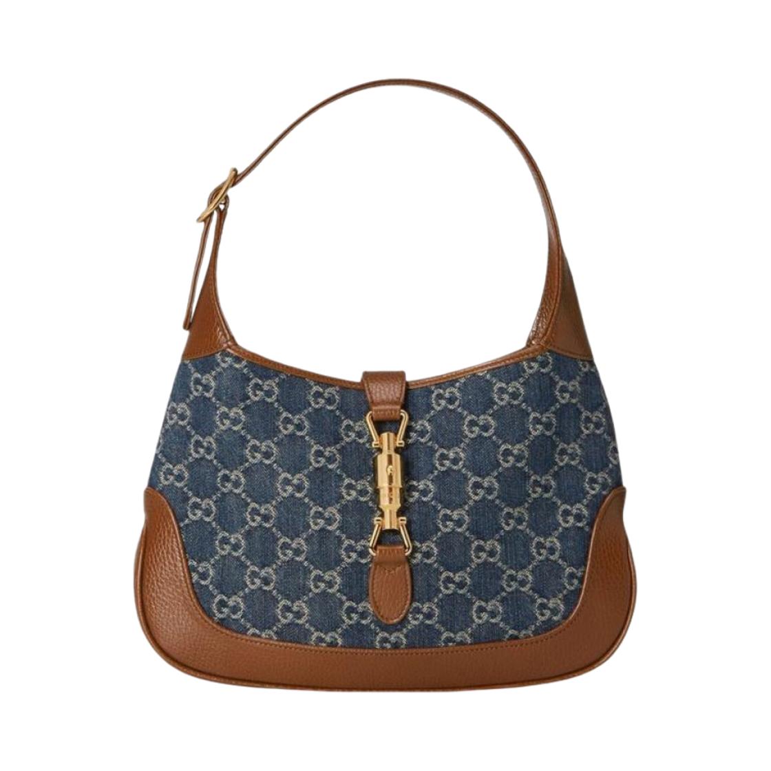 Gucci Jackie 1961 Zelta Sprādze Monogrammas