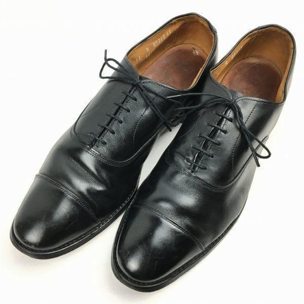 Allen Edmonds Park Avenue Straight Tip Business Shoes Black size 11A 27.0-28.0 Men's(USED)