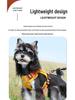 Reflective Vest-Style Leash for Small & Medium Dogs - Lightweight & Cross-Border Chest Harness