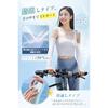 Pawinpaw Arm Covers Cool Touch UV Cut Womens Cooling Effect Long Length Both Arms Finger Loop Type Sun Protection Moisture Wicking Quick Dry Sports