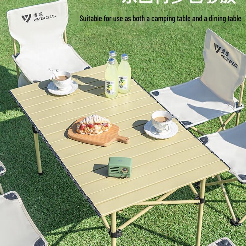 Camping Iron Table and Chair Set
