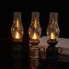 Vintage LED Candle Lamp: Retro Kerosene Design for Home Decor and Cozy Ambiance