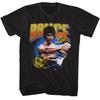Bruce Lee Gradient Text Black Icon Shirt