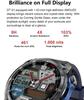 New Built in Real GPS HD Smart Watch Men Outdoor Altimeter 1000mAh Battery 4GB Memory 10ATM Waterproof Bluetooth Call Sport Fitness Fashion Smartwatch